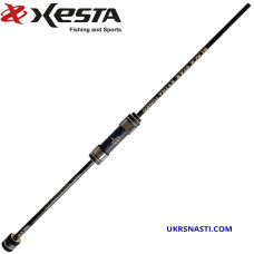 Спиннинг Xesta Black Star Extra Tuned S58LX-S Short Solid Alternative длина 1,73м тест 0,2-5гр